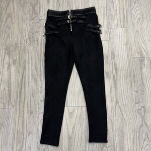 Maniere De Voir Black Skinny Pants
